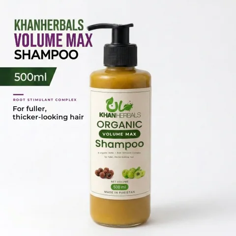 Volume Max shampoo bottle