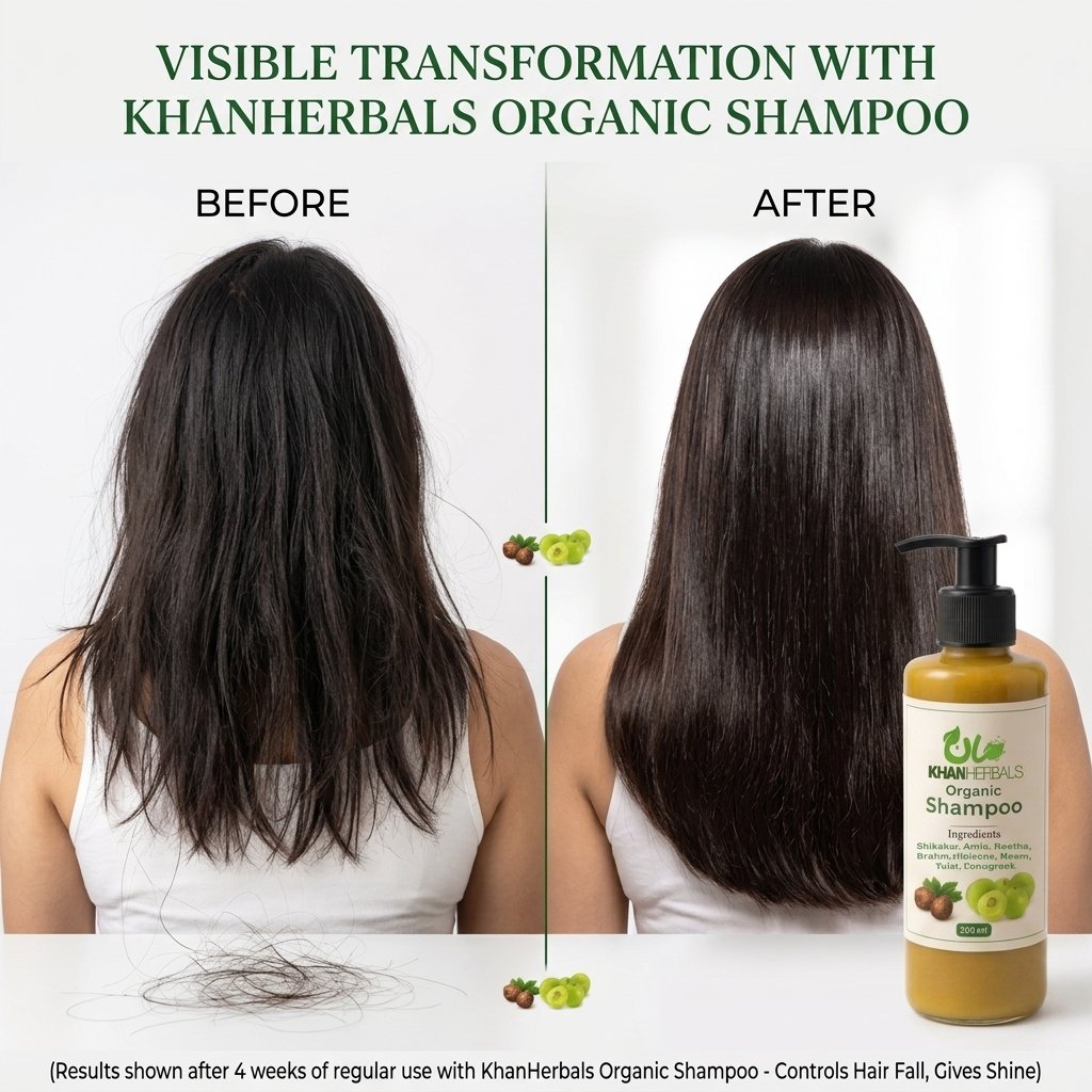Khanherbals Organic Shampoo - Signature - 500ml — view 2