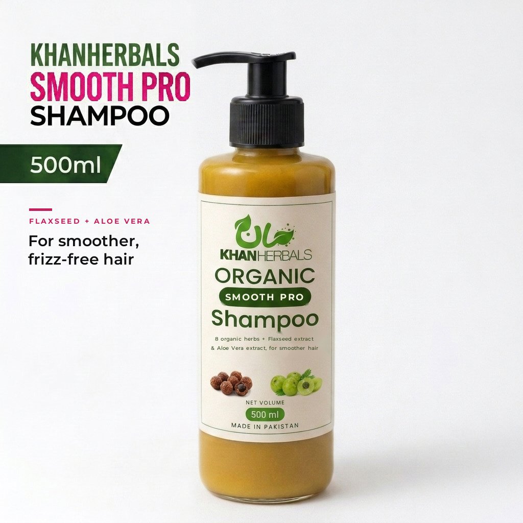Smooth Pro — Khan Herbals organic shampoo
