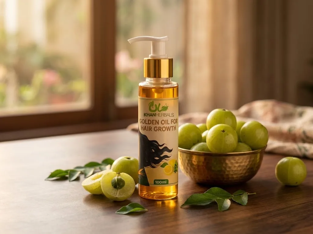 Golden Oil for Hair Growth: The Amla-Based Secret Pakistani Women Swear By