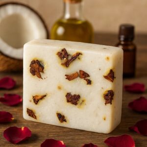 Rose Pure Essential Organic Soap