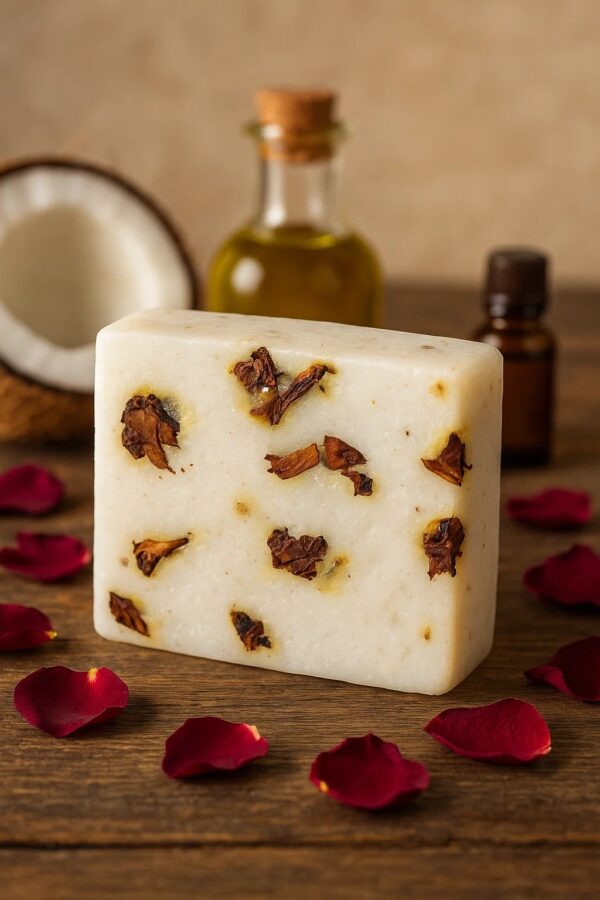 Rose Pure Essential Organic Soap